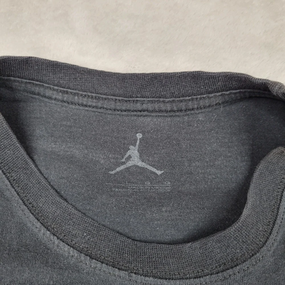Jordan Shirt Men Large Basketball Jumpman Air Flight Six Time NBA Champion Adult